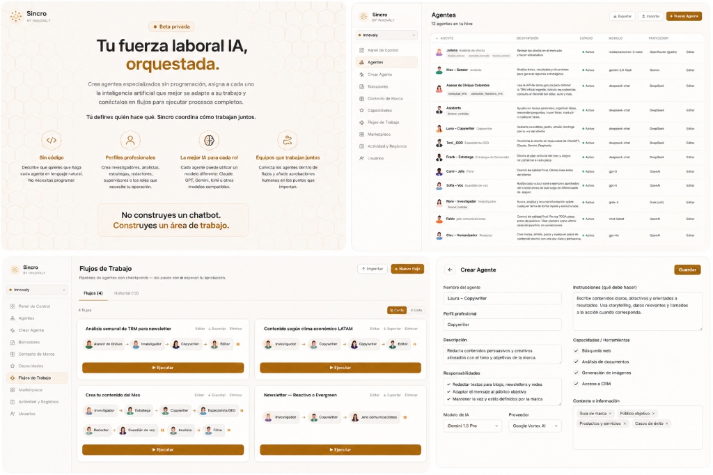 Sincro Workflows